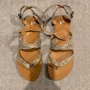 Nordstrom snakeskin sandals